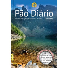 PÃO DIÁRIO, VOLUME 21 (CAPA PAISAGEM / LETRA GIGANTE)