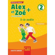 ALEX ET ZOE+ 2 - LIVRE DE L´ELEVE + CD AUDIO + EVALUATIONS