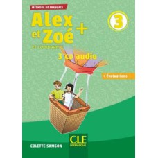 ALEX ET ZOE+ 3 - LIVRE DE L´ELEVE + CD AUDIO + EVALUATIONS