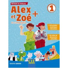 ALEX ET ZOE+ 1 - LIVRE DE L´ELEVE + DVD