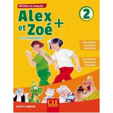 ALEX ET ZOE+ 2 - LIVRE DE L´ELEVE + CD AUDIO