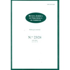 Revista jurídica do urbanismo e do ambiente: n.ºs 23/24