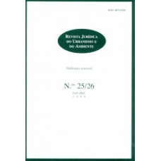 Revista jurídica do urbanismo e do ambiente: n.ºs 25/26 - Jan. / Dez. 2006