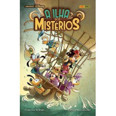 A ilha dos mistérios: graphic Disney