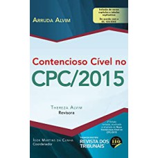 CONTENCIOSO CÍVEL NO CPC/2015