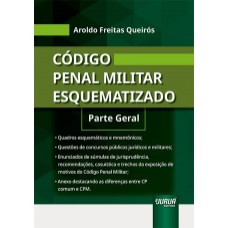 CÓDIGO PENAL MILITAR ESQUEMATIZADO - PARTE GERAL