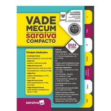 VADE MECUM SARAIVA COMPACTO - 29ª EDIÇÃO 2024