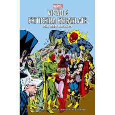 Visão e feiticeira escarlate: dia das bruxas: marvel vintage