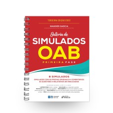 BATERIA DE SIMULADOS OAB 1ª FASE - 3ª ED - 2022