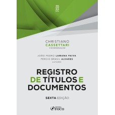 REGISTRO DE TÍTULOS E DOCUMENTOS - 6ª ED - 2022