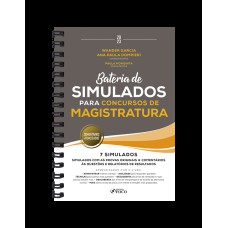 BATERIA DE SIMULADOS PARA CONCURSOS DE MAGISTRATURA - 1ª ED - 2023