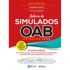 BATERIA DE SIMULADOS OAB 1ª FASE - 4ª ED - 2023