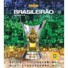 KIT ÁLBUM CAMPEONATO BRASILEIRO 2020 (CAPA DURA) + 12 ENVELOPES