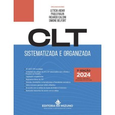 CLT SISTEMATIZADA E ORGANIZADA 7ª EDIÇÃO (2024)