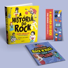 A HISTÓRIA DO ROCK PARA CRIANÇAS (E SEUS PAIS FANÁTICOS) - ACOMPANHA BRINDES!