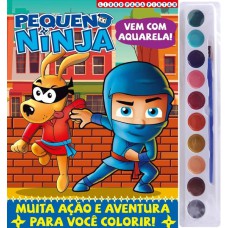 PEQUENO NINJA LIVRO PARA PINTAR