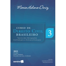 CURSO DE DIREITO CIVIL BRASILEIRO - VOL. 3 - 38ª EDIÇÃO 2022