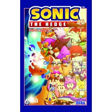 SONIC THE HEDGEHOG - VOLUME 8: TUDO AZUL? - ( ACOMPANHA PÔSTER E MARCADOR)