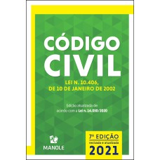 Código Civil - Mini: lei n. 10.406, de 10 de janeiro de 2002