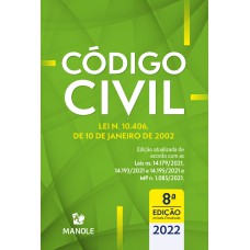 Código civil: lei n. 10.406, de 10 de janeiro de 2002