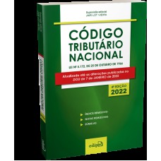 CÓDIGO TRIBUTÁRIO NACIONAL 2022 - MINI