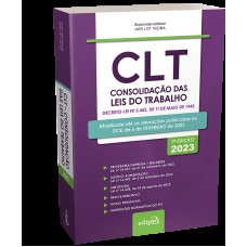 CLT 2023: CONSOLIDAÇÃO DAS LEIS DO TRABALHO - MÍNI