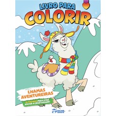 LIVRO PARA COLORIR - LHAMAS AVENTUREIRAS