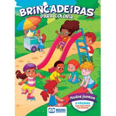 LIVRO PARA COLORIR ESPORTES E BRINCADEIRAS - TODOS JUNTOS