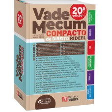 VADE MECUM COMPACTO DE DIREITO RIDEEL - 1° SEMESTRE 2022