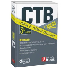 CÓDIGO DE TRÂNSITO BRASILEIRO - CTB DE BOLSO