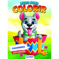 LIVRO PARA COLORIR PET FRIENDS - CACHORROS