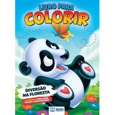 LIVRO PARA COLORIR TURMINHA ANIMAL - DIVERSÃO NA FLORESTA