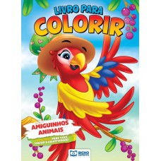 LIVRO PARA COLORIR TURMINHA ANIMAL - AMIGUINHOS ANIMAIS