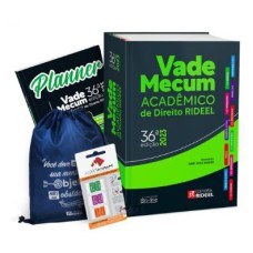 VADE MECUM ACADÊMICO DE DIREITO RIDEEL 2023 + PLANNER DE ESTUDOS