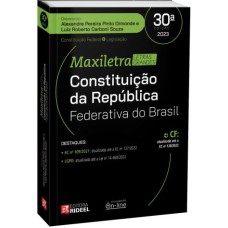 CONSTITUIÇÃO DA REPÚBLICA FEDERATIVA DO BRASIL COLEÇÃO MAXILETRA