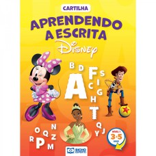 CARTILHA APRENDENDO A ESCRITA DISNEY - 3 A 5 ANOS