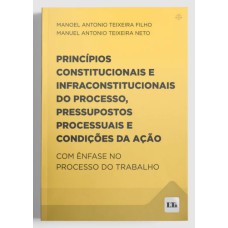 PRINCÍPIOS CONSTITUCIONAIS E INFRACONSTITUCIONAIS DO PROCESSO, PRESSUPOSTOS PROCESSUAIS E CONDIÇÕES DA AÇÃO