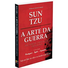 A ARTE DA GUERRA  PORTUGUES  INGLES  ESPANHOL 13,5 x  21