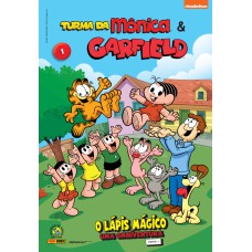 Turma da mônica & garfield vol. 1: o lápis mágico - uma omniventura