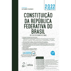 CONSTITUIÇÃO DA REPÚBLICA FEDERATIVA DO BRASIL - DE 5 DE OUTUBRO DE 1988