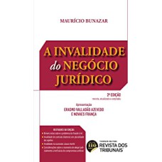 A INVALIDADE DO NEGÓCIO JURÍDICO