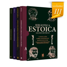 BIBLIOTECA ESTOICA: GRANDES MESTRES VOLUME III - BOX COM 4 LIVROS