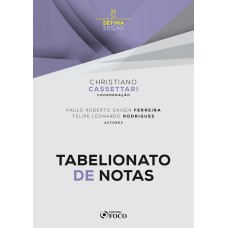 TABELIONATO DE NOTAS - 7ª ED - 2024