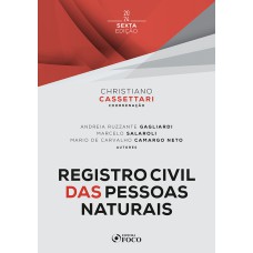 REGISTRO CIVIL DAS PESSOAS NATURAIS - 6ª ED - 2024