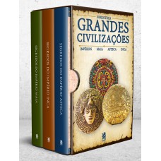 BIBLIOTECA GRANDES CIVILIZAÇÕES - BOX COM 3 LIVROS