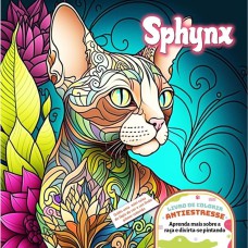 SPHYNX - LIVRO DE COLORIR ANTIESTRESSE