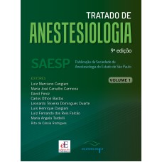 TRATADO DE ANESTESIOLOGIA SAESP - BOX COM 3 VOLUMES 9ª EDIÇÃO