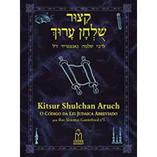 KITSUR SHULCHAN ARUCH BROCHURA - 2 VOLS O CODIGO DA LEI JUDAICA ABREVIADO