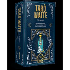 TAROT WAITE CLÁSSICO - DECK COM 78 CARTAS ILUSTRADAS POR PAMELA COLMAN SMITH