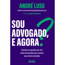 SOU ADVOGADO, E AGORA?: DESCUBRA OS SEGREDOS QUE VOCÊ AINDA NÃO APRENDEU PARA CONSTRUIR UMA CARREIRA VENCEDORA.